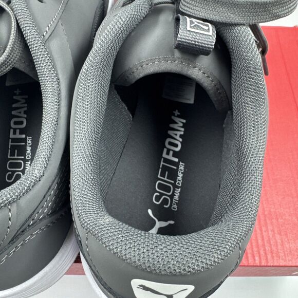 PUMA Men's Size 11 Skate Sneakers Lace-up Court Shoes, Gray - Picture 8 of 16